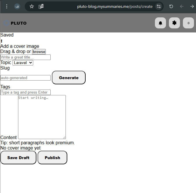 Why does my design disappear after uploading the project to the server?